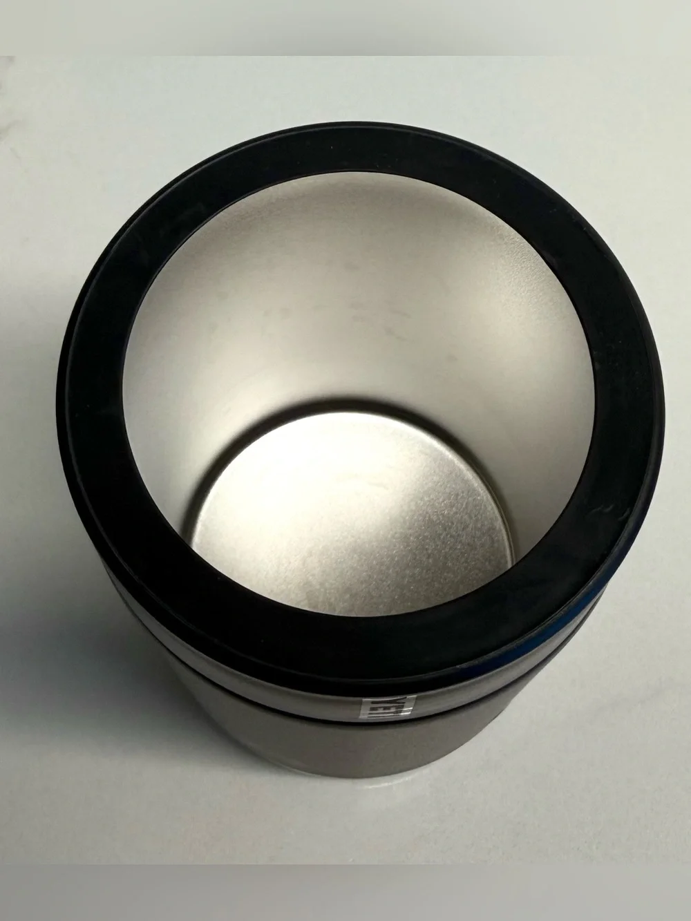YETI Rambler Colster Can Insulator Black w/ Screw-On Lid